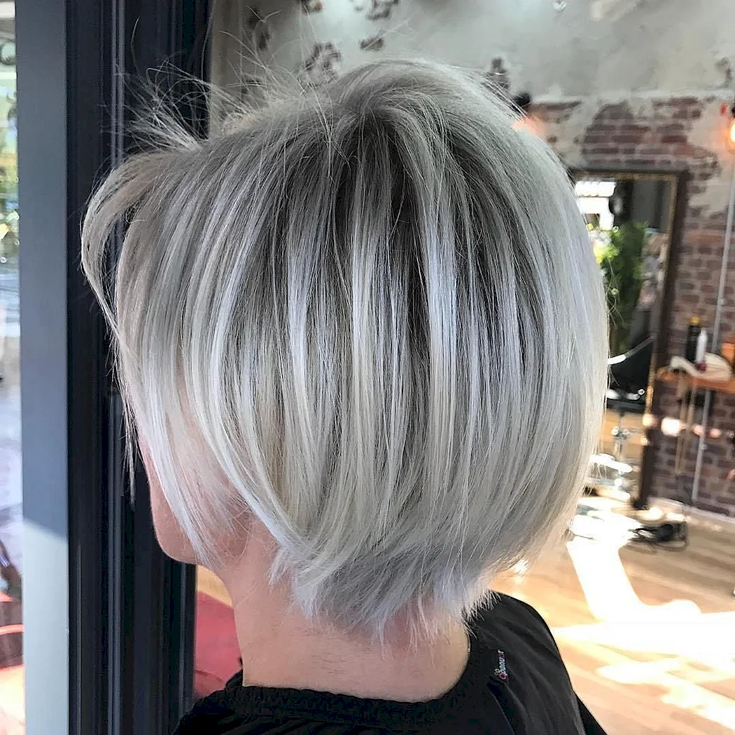 Пикси Боб балаяж пепельный