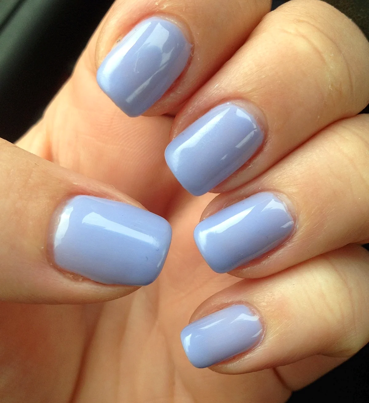 Голубой лак