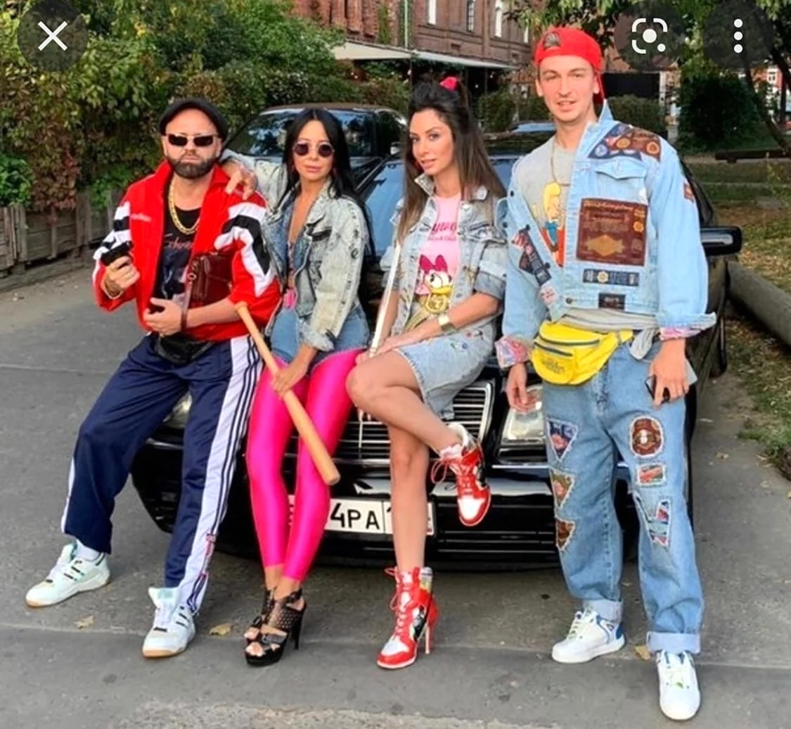 Стиль 90х одежда