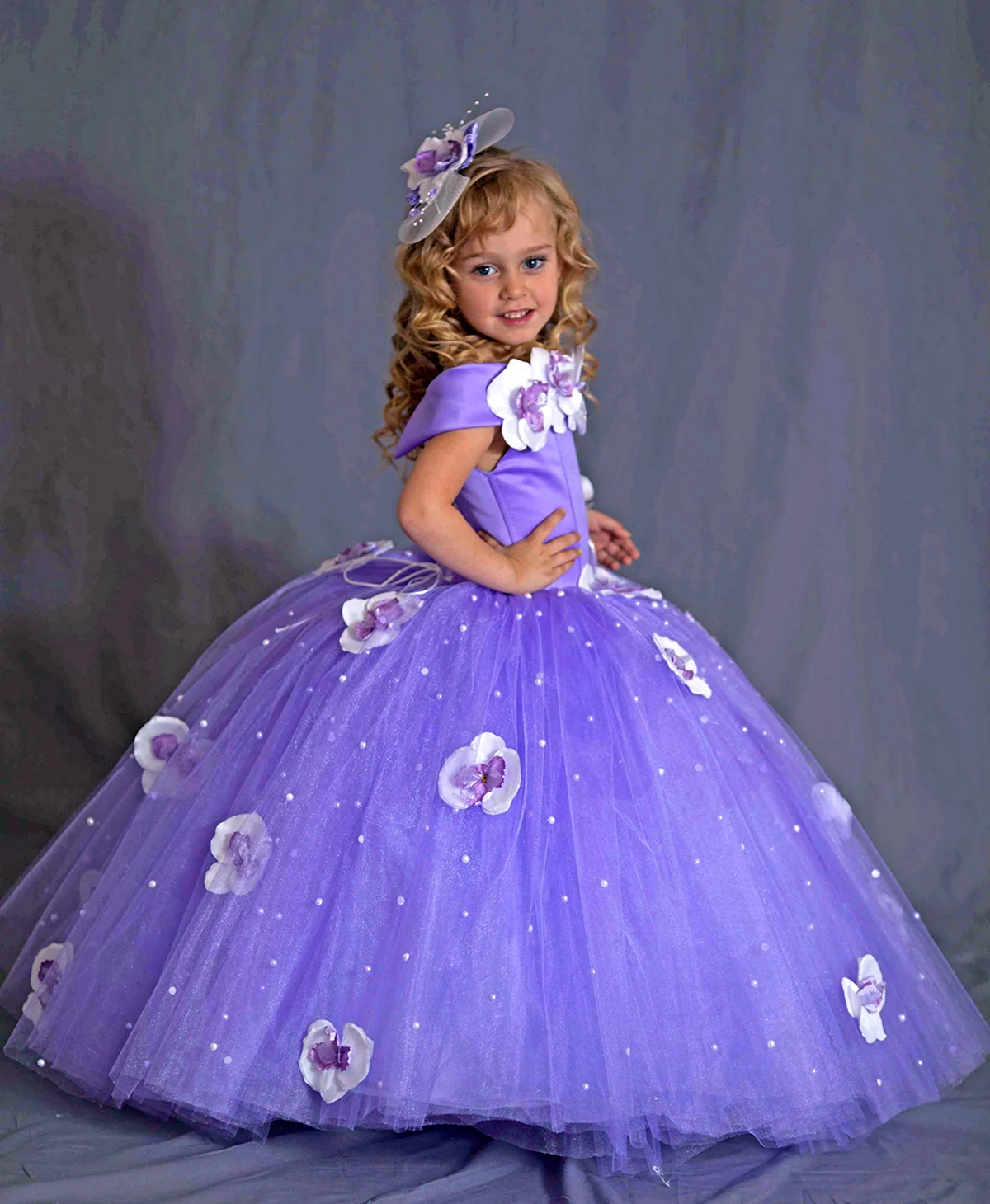 Новогоднее платье для детей пышное