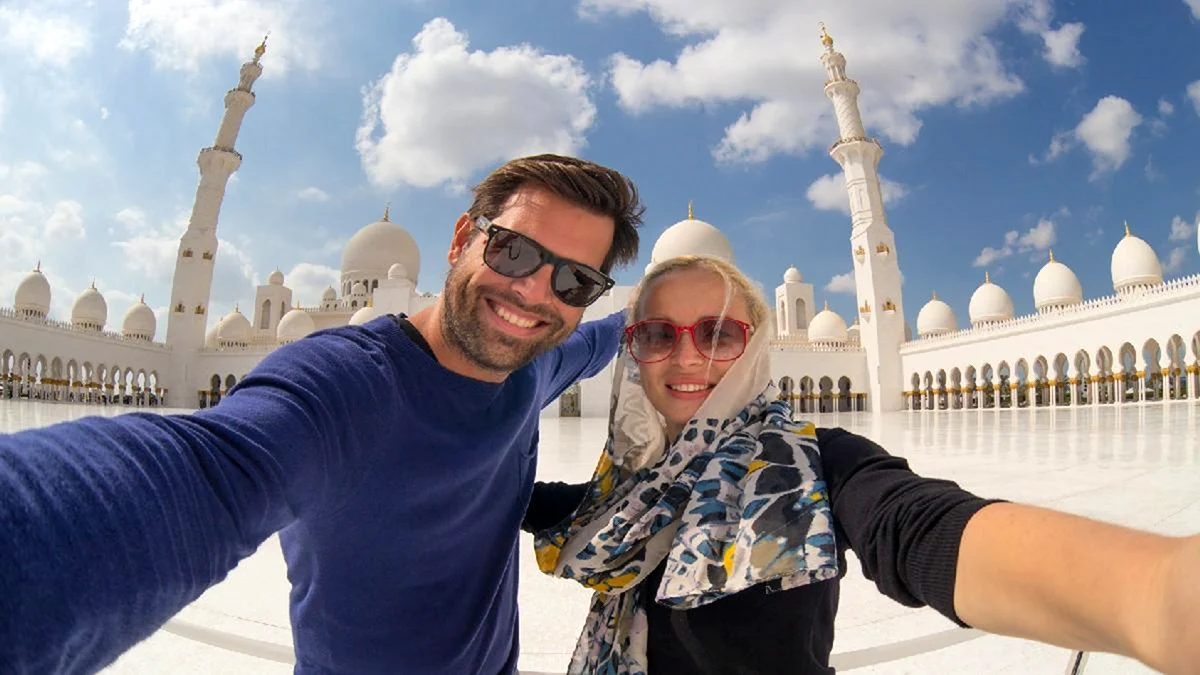 Абу Даби селфи
