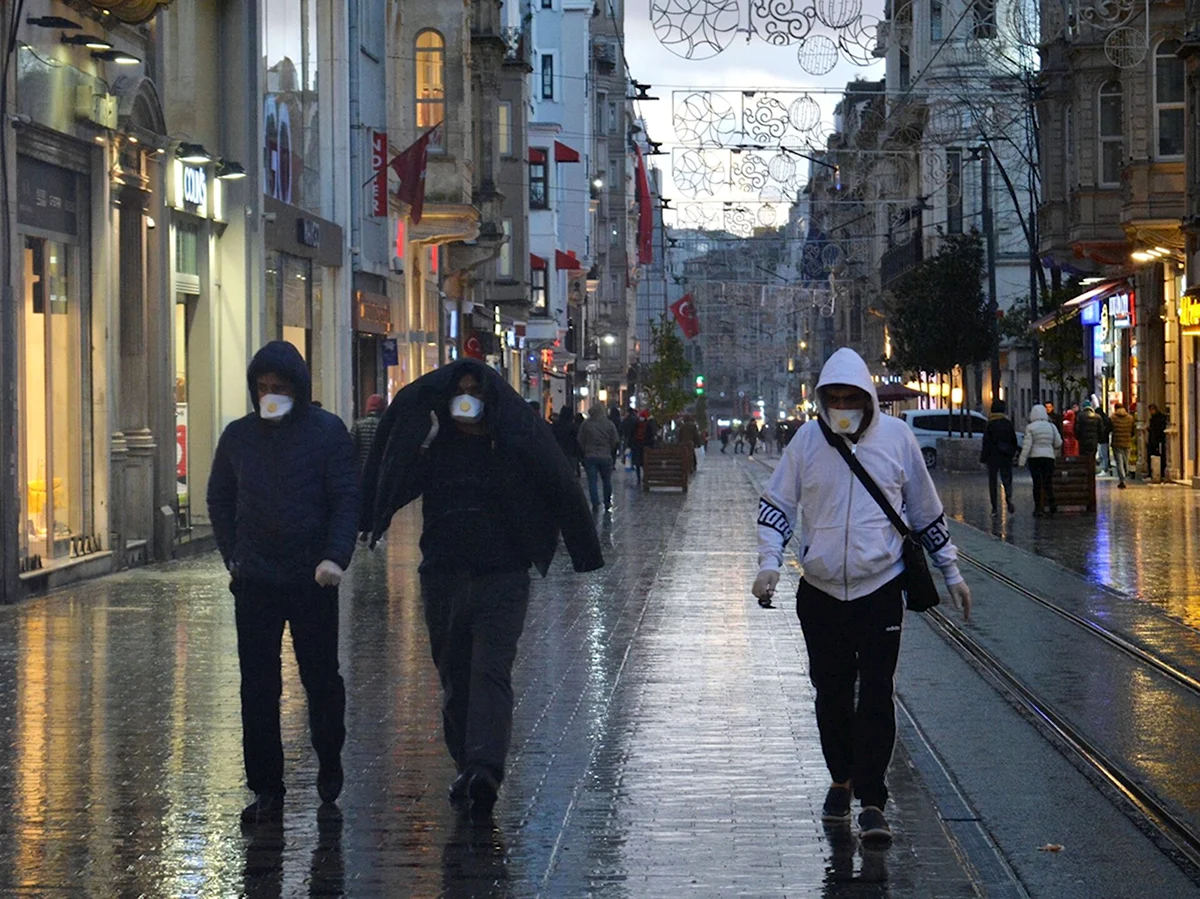 Турция люди маски