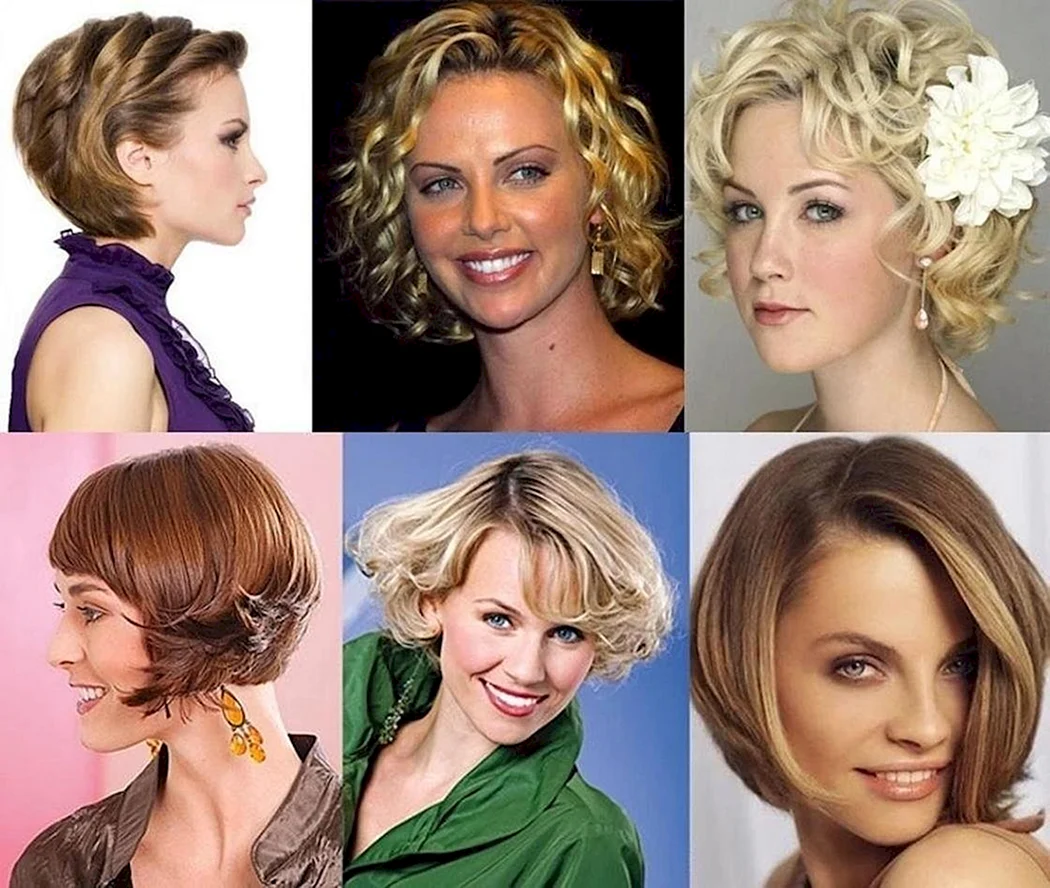 Причёска на каре вечерняя