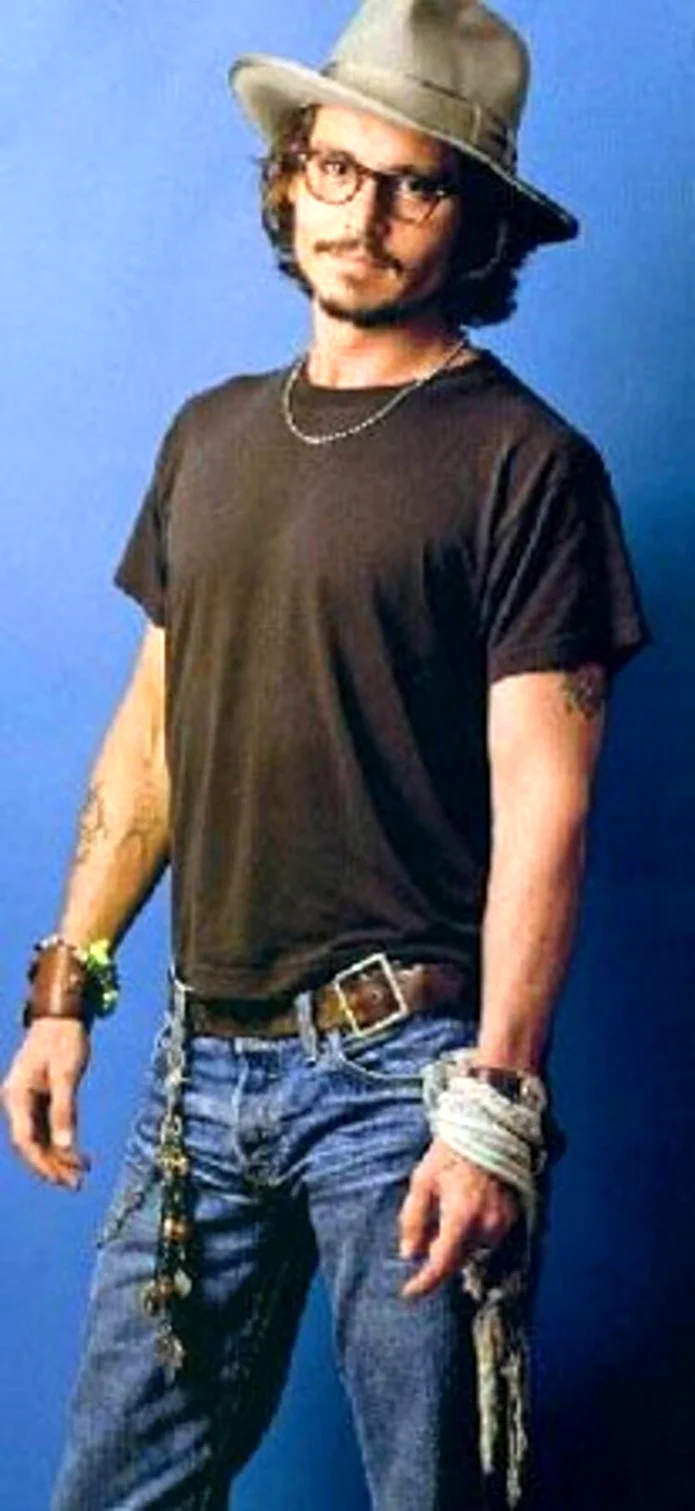 Джонни Депп в бандане