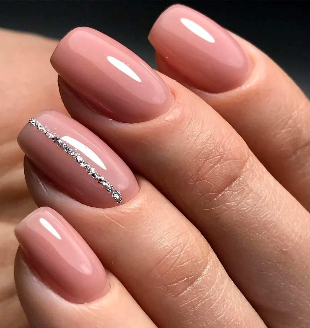 Маникюр гель лак 2022 нюдовый