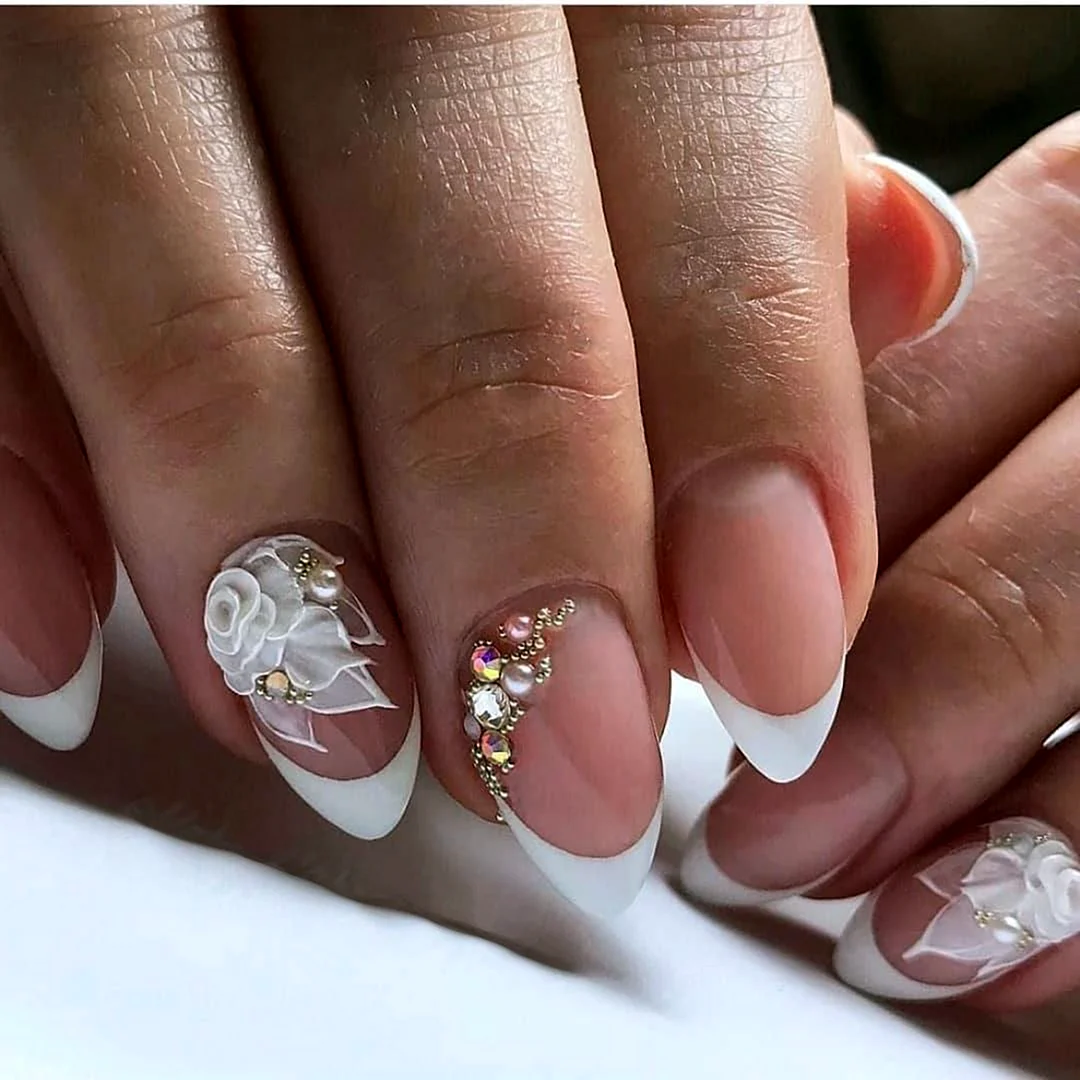 Свадебный выкладной френч