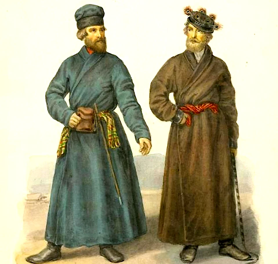 Кафтан крестьянина 19 века