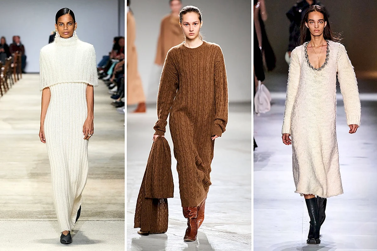 Трикотажное платье Bottega Veneta 2021