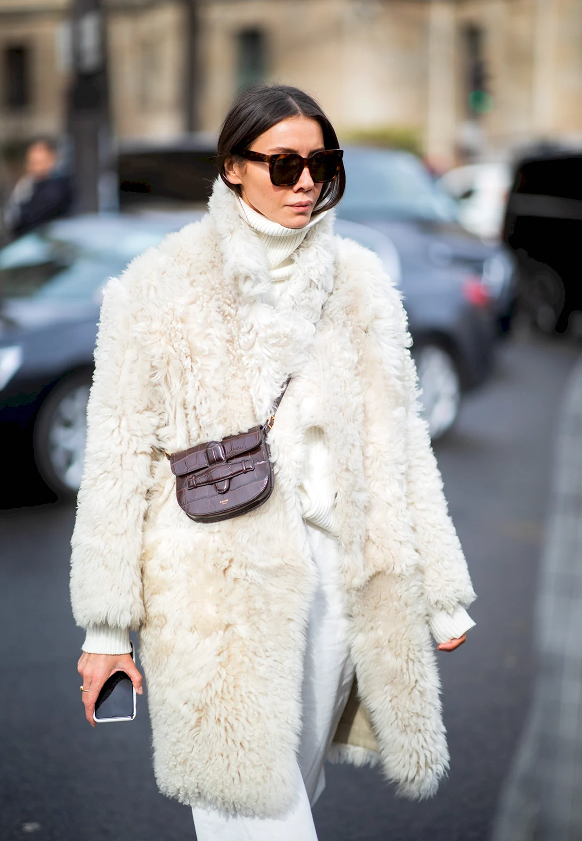 Образы с белой шубой