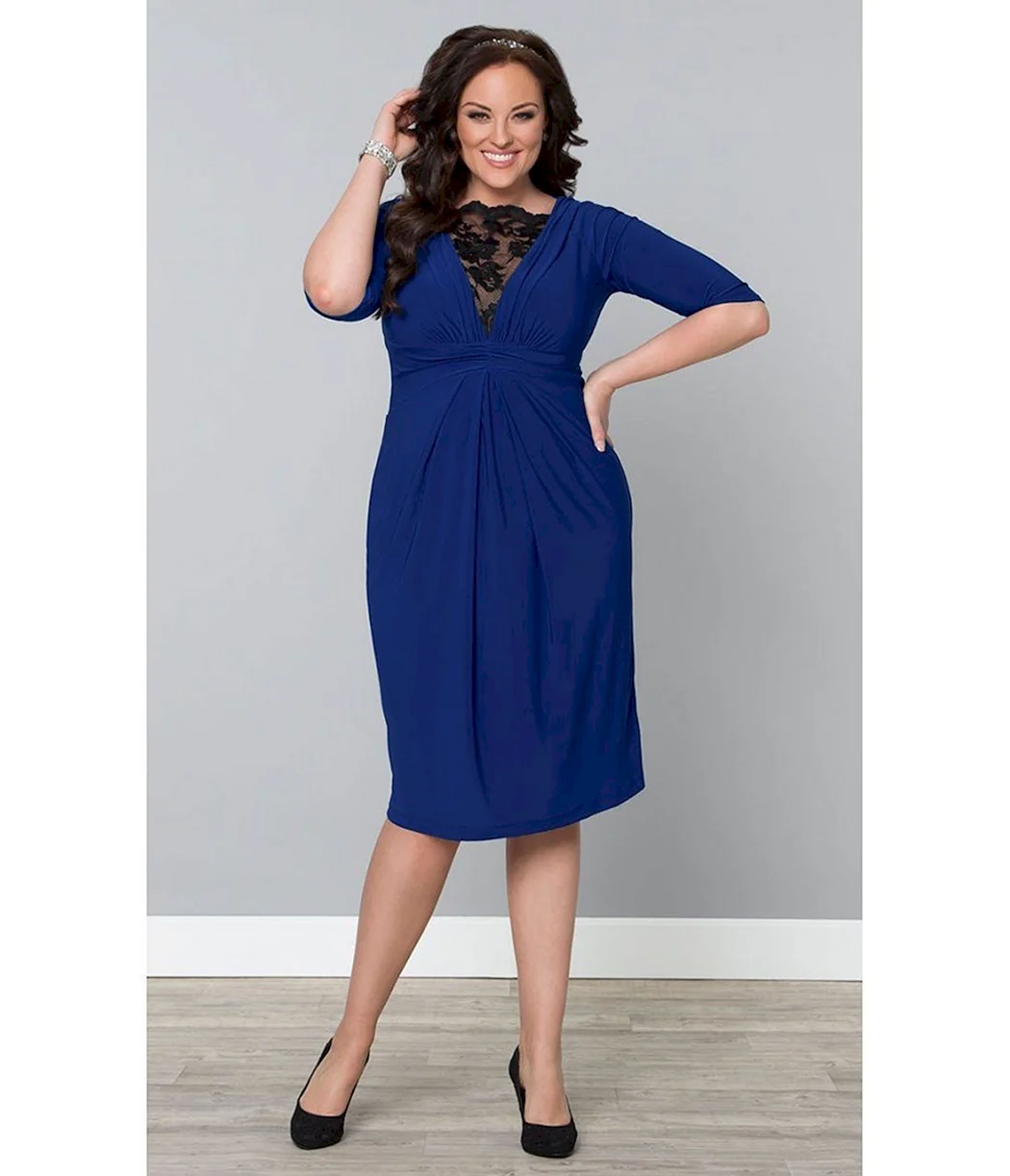 Платья для полных женщин