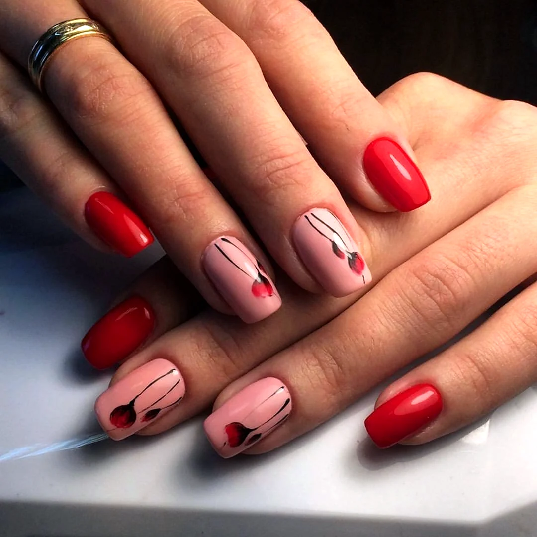 Ногти Весна