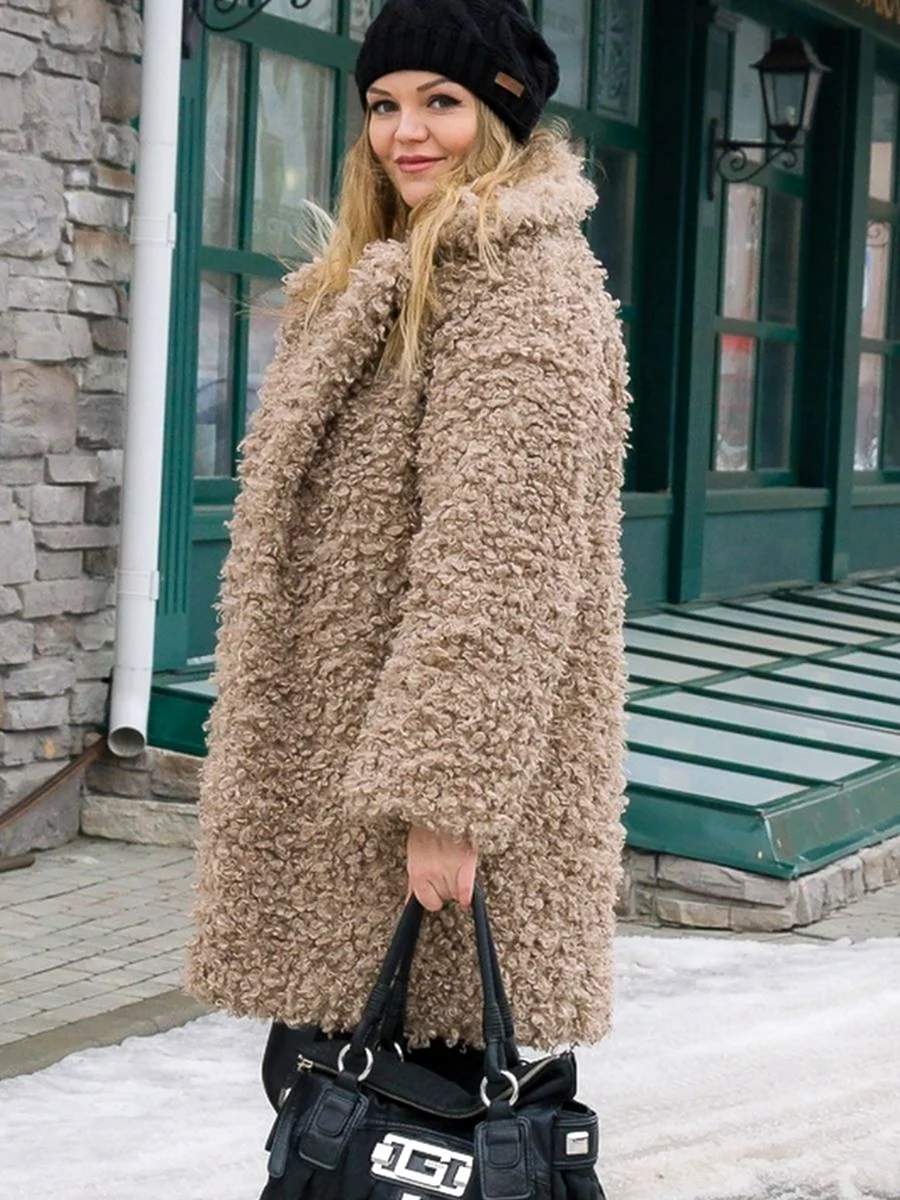 Шапка под шубу из искусственного меха