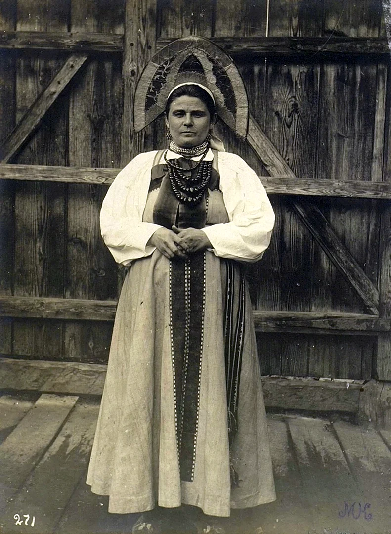 Национальный костюм Уральской и Оренбургской казачки