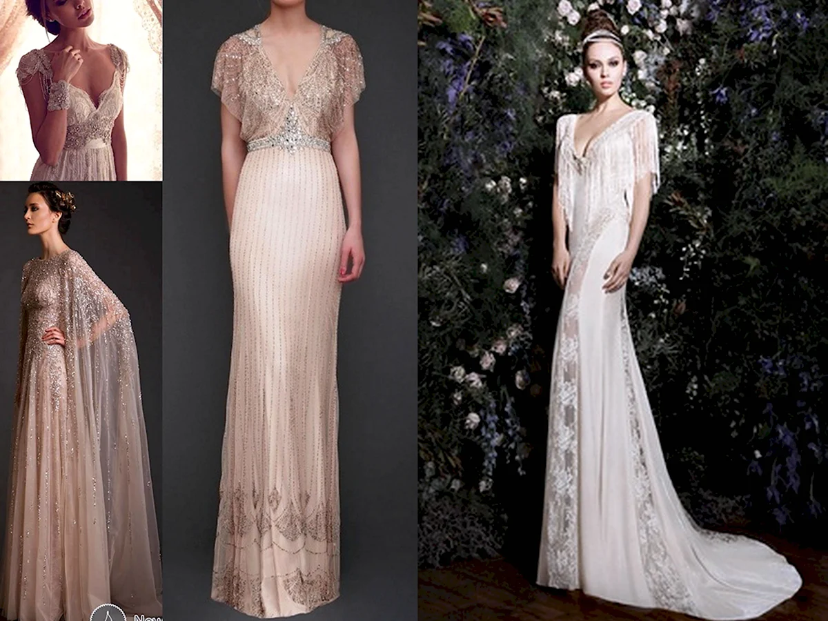 Свадебное платье в стиле Великий Гэтсби