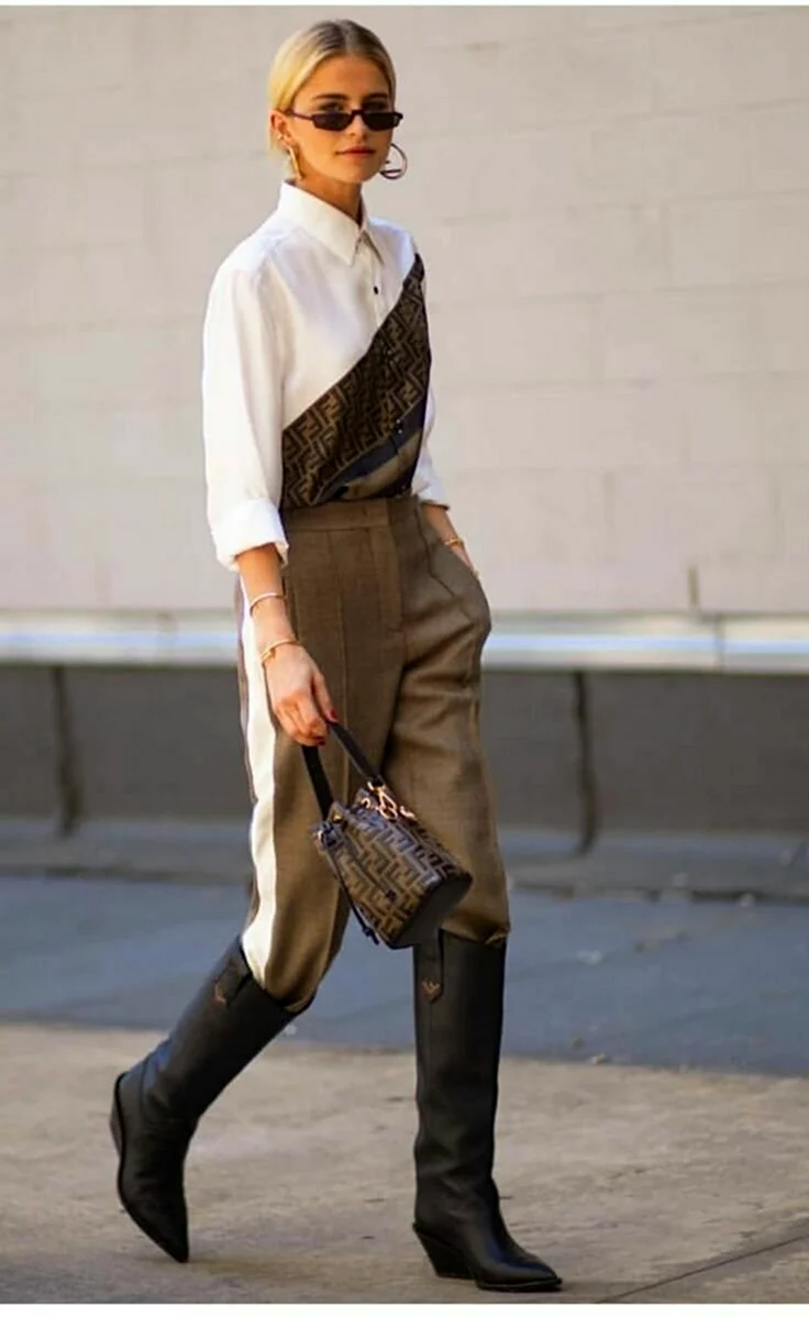 Жокейские сапоги стрит стайл