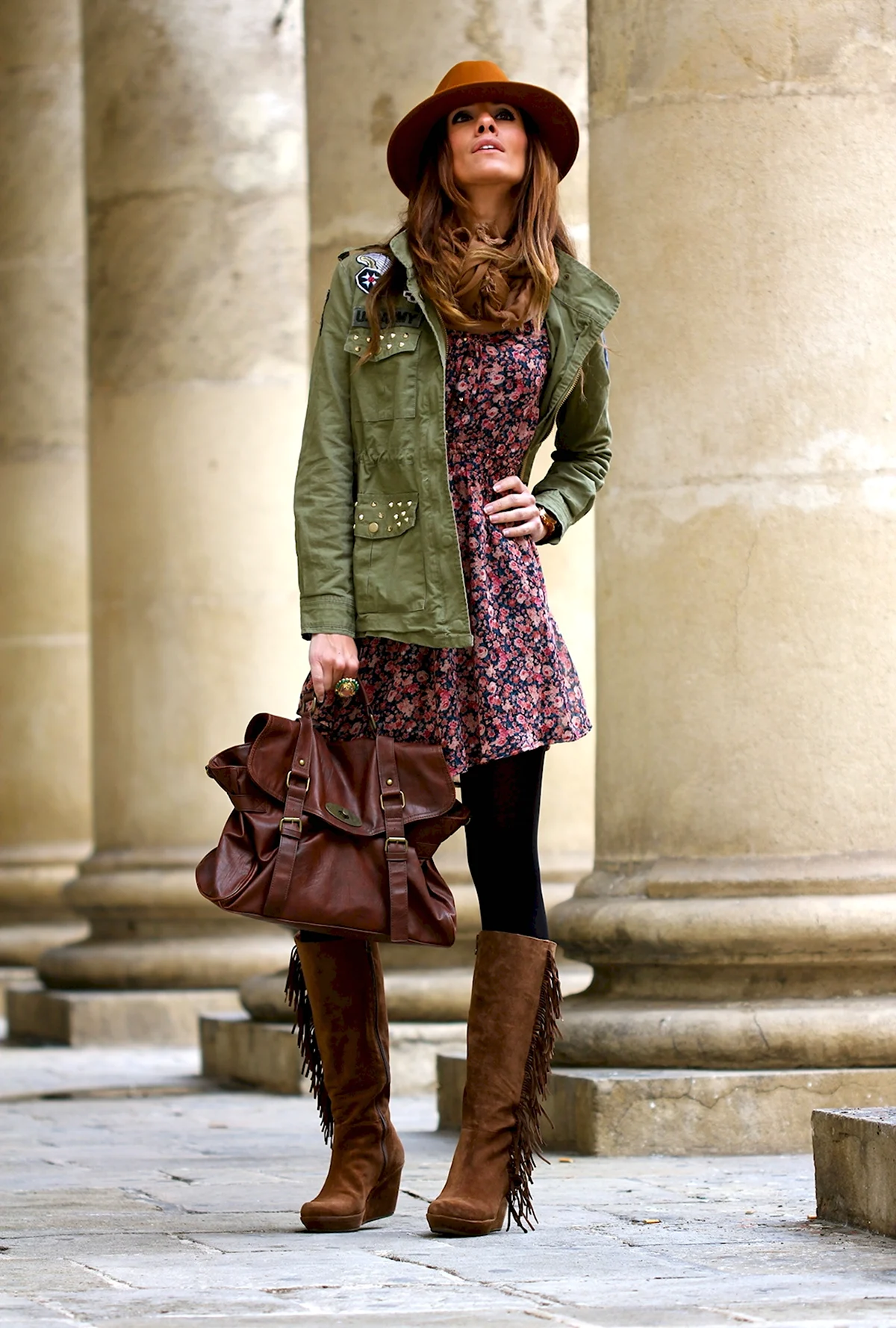 Парка с сапогами