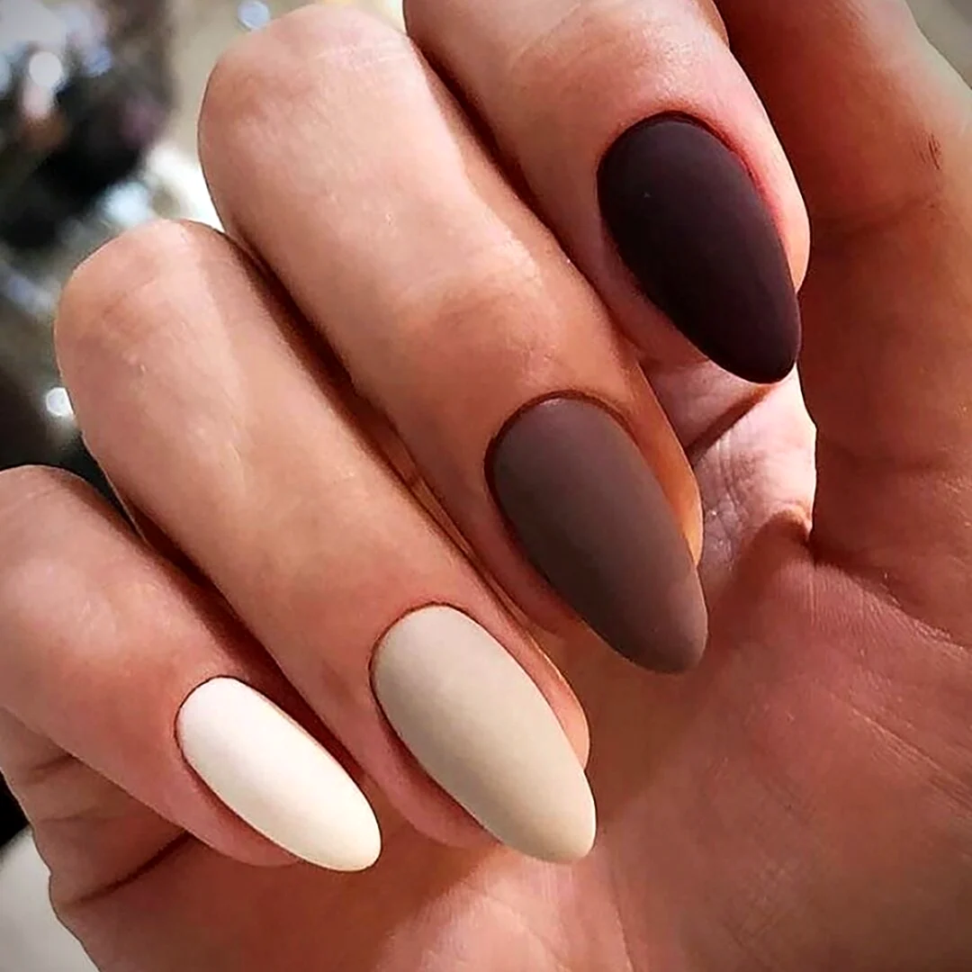 Матовые ногти