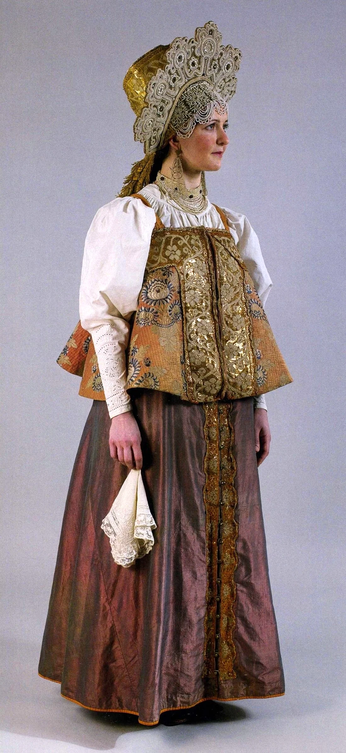 Костюм Архангельской губернии 19 век