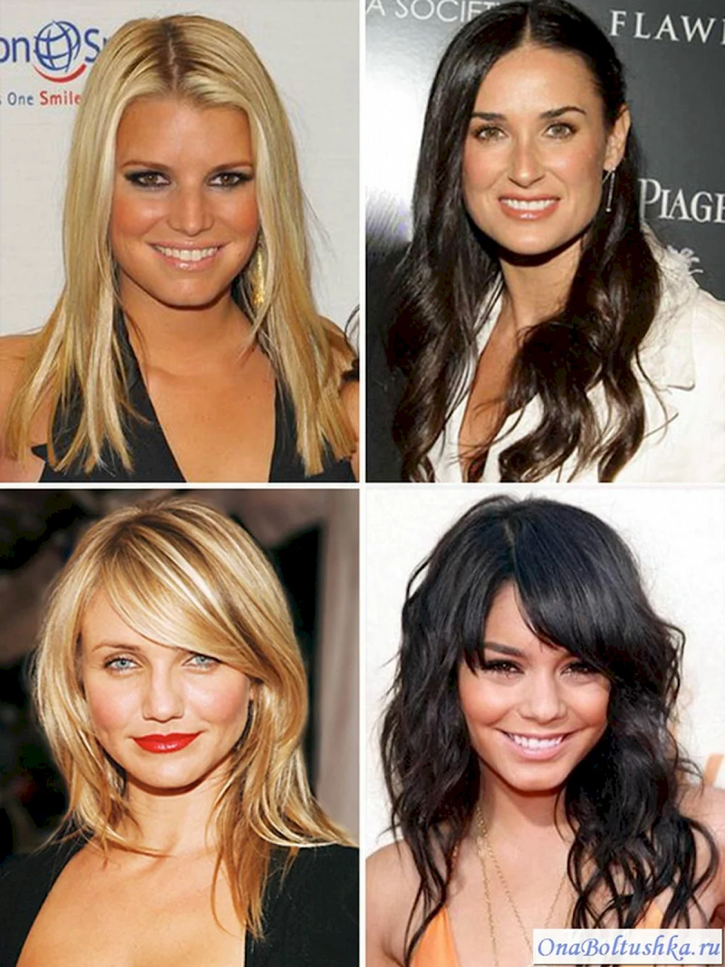 Стрижка на длинные волосы квадратное лицо