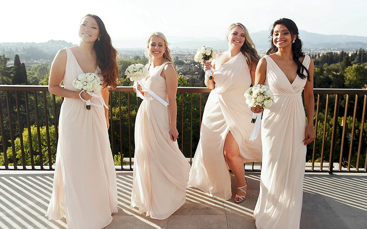 Платье сестры невесты