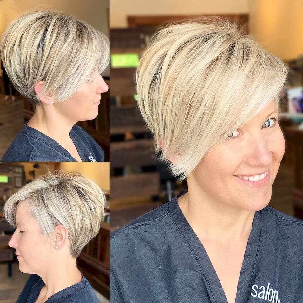 Пикси-Боб стрижка короткая