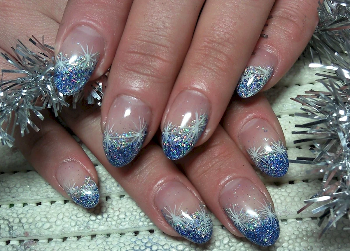 Новогодние ногти