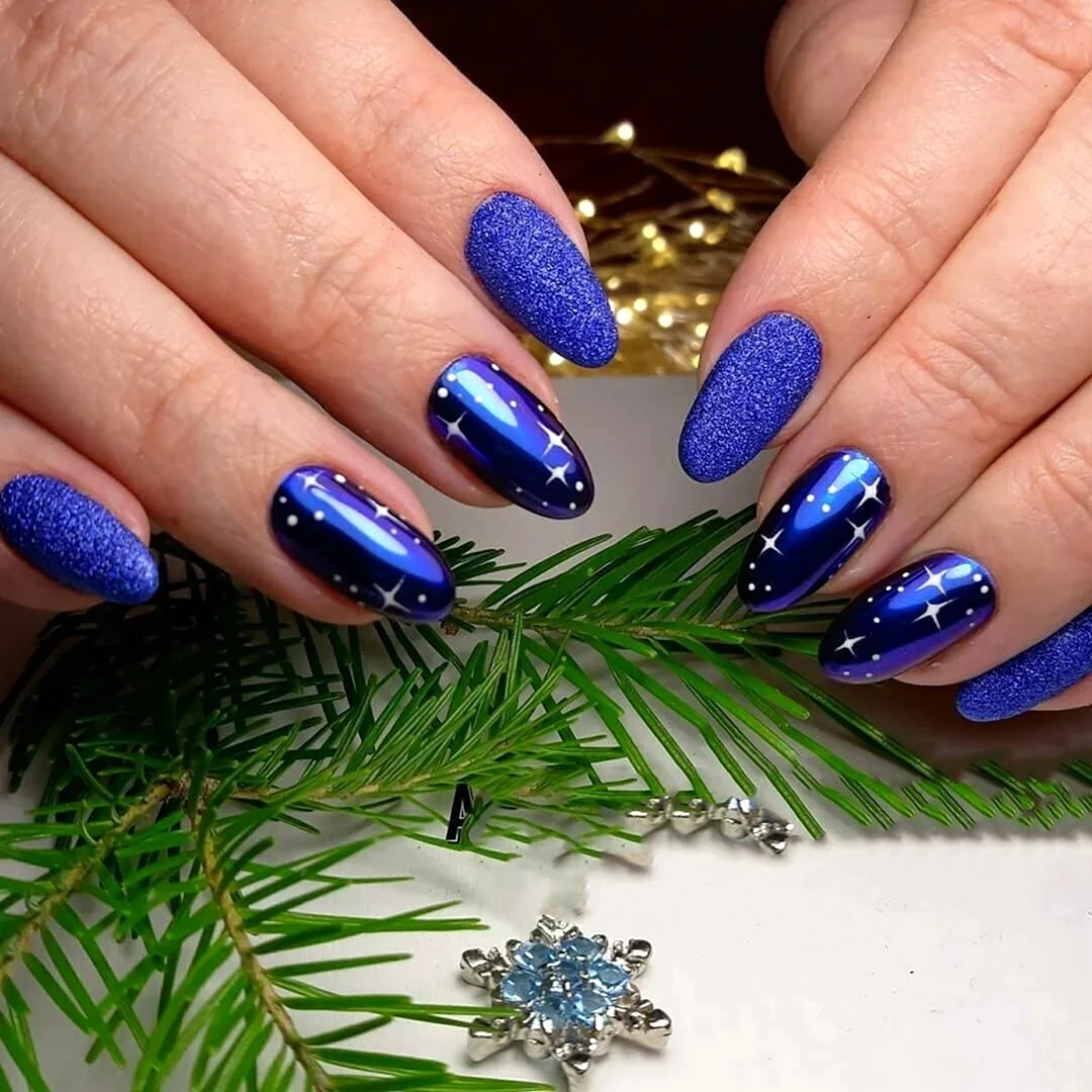 Ногти на новый год