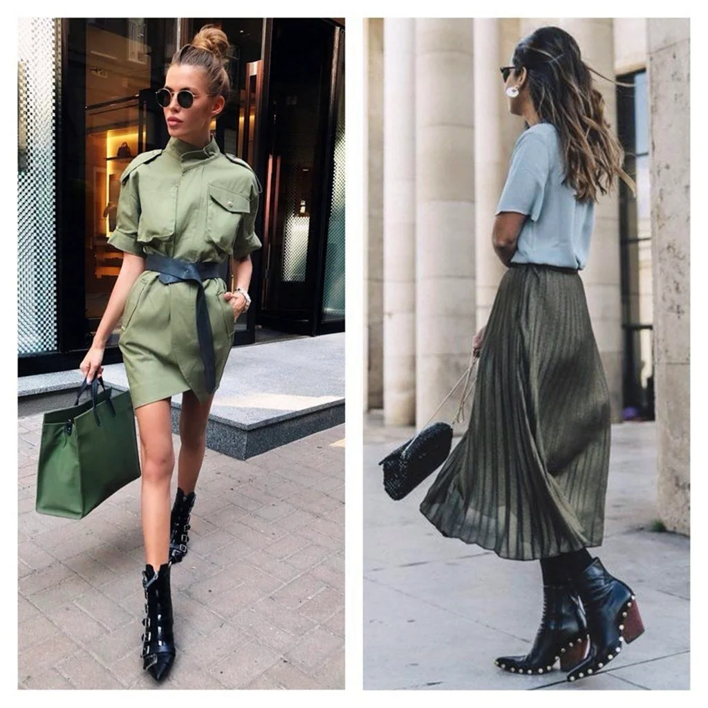 Милитари ботинки тренд 2021