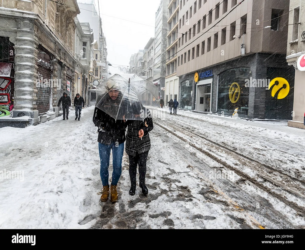Стамбул в январе одежда