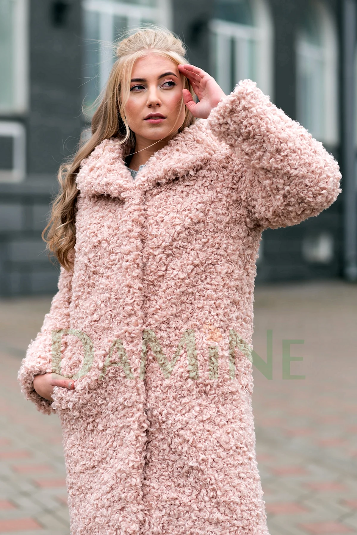 Шубка Барбара эко-мех под барашка