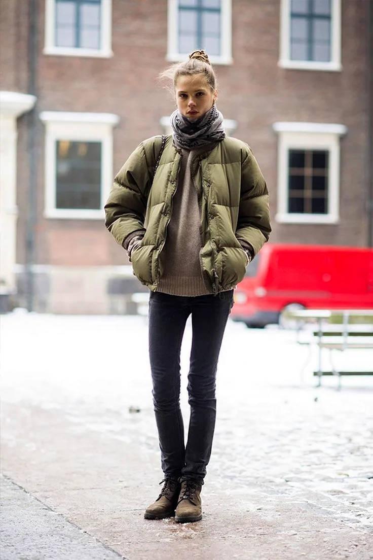 Ботинки под спортивную куртку