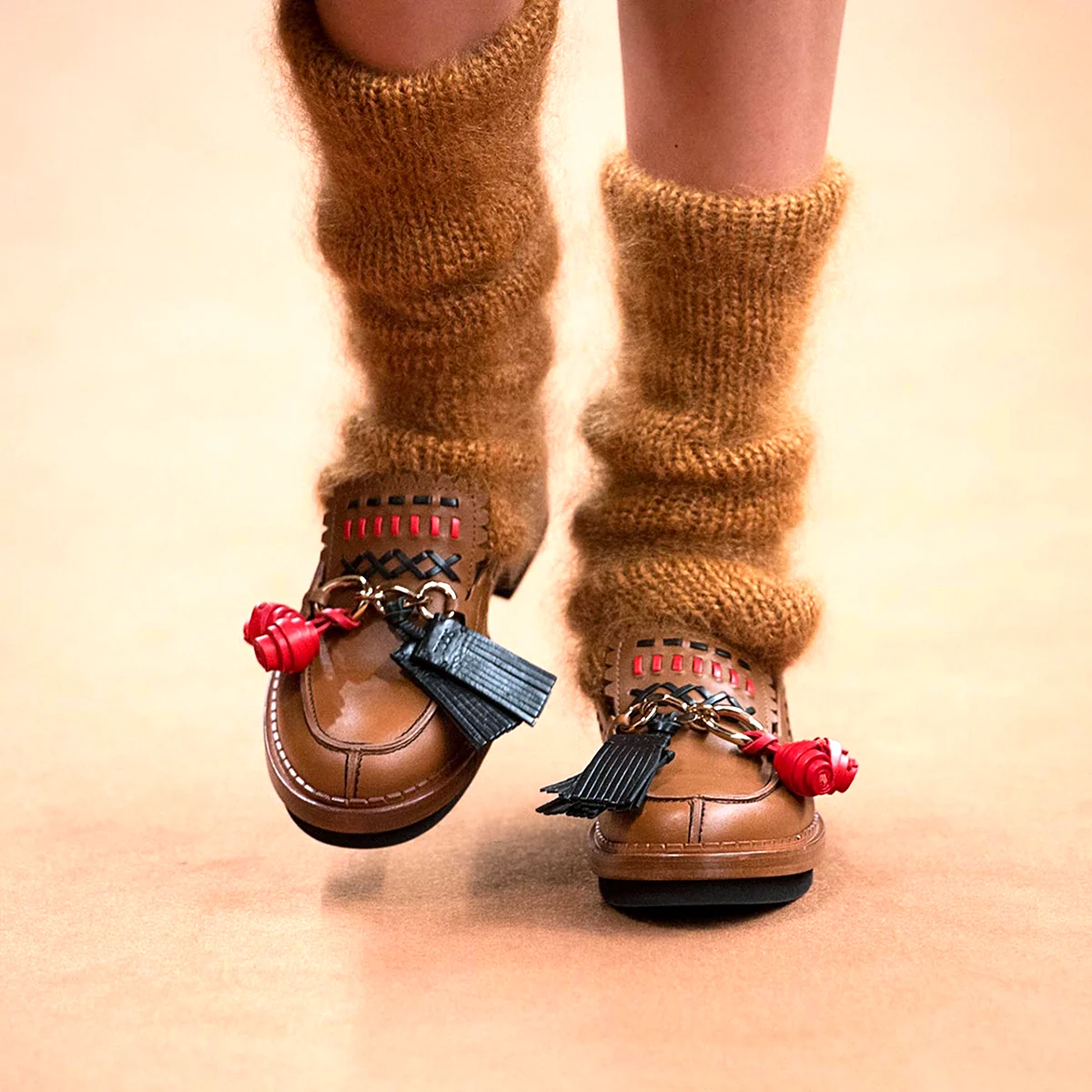 Носочки с ботинками