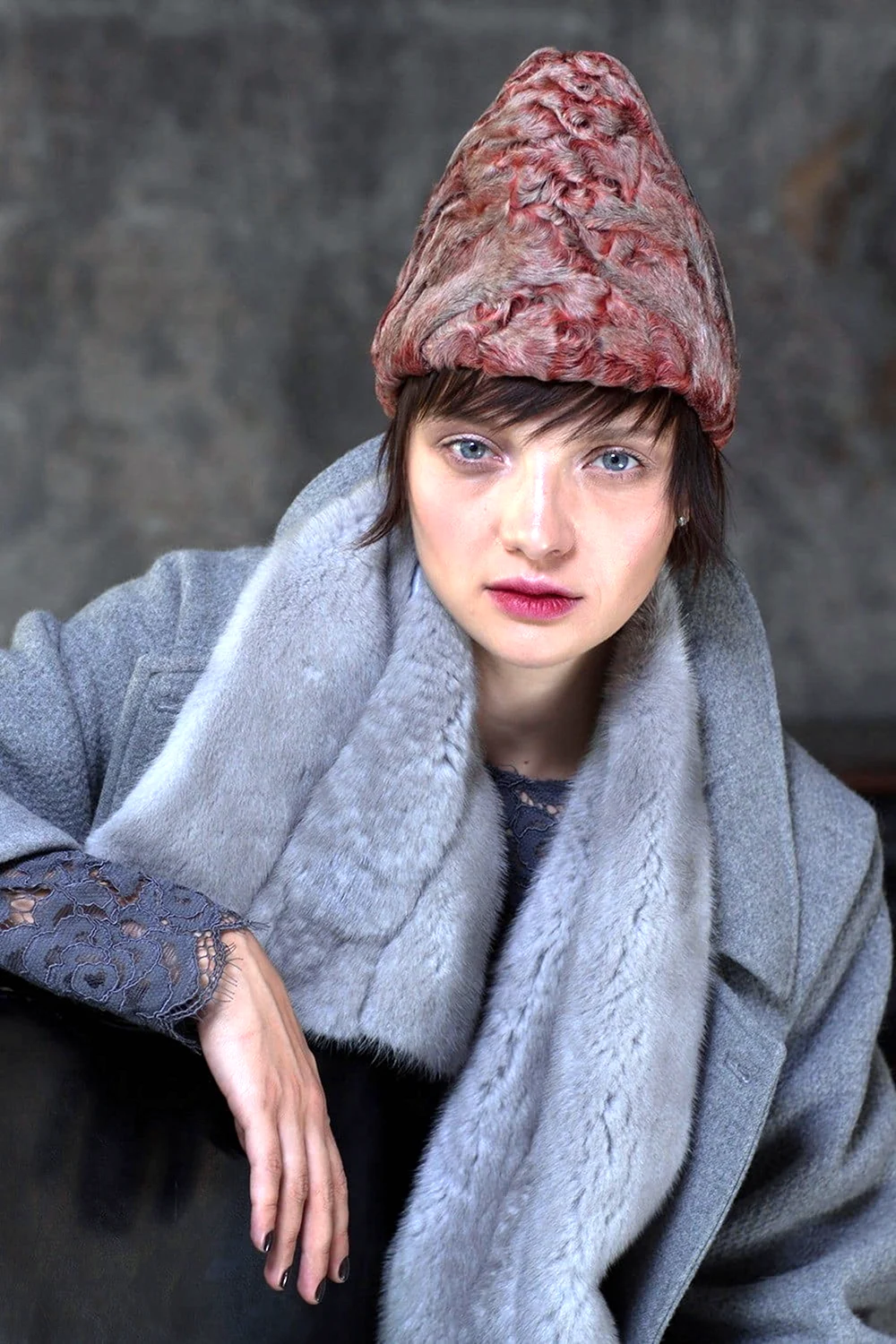 Меховая пилотка