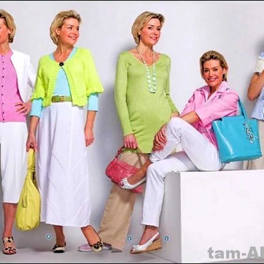 Модная одежда для женщин среднего возраста