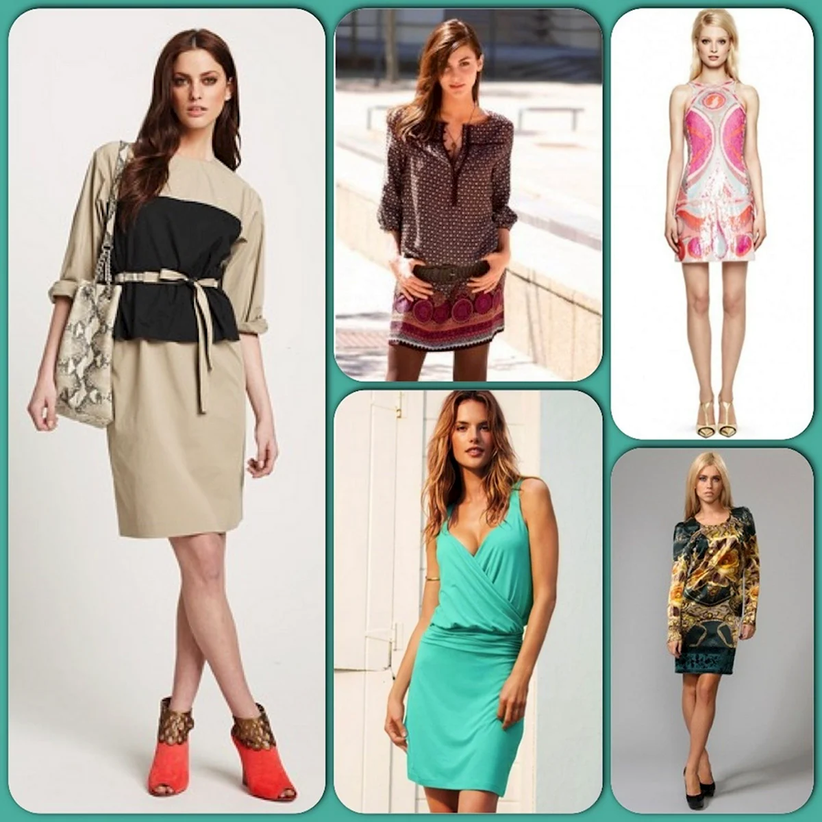 Одежда для прямоугольной фигуры