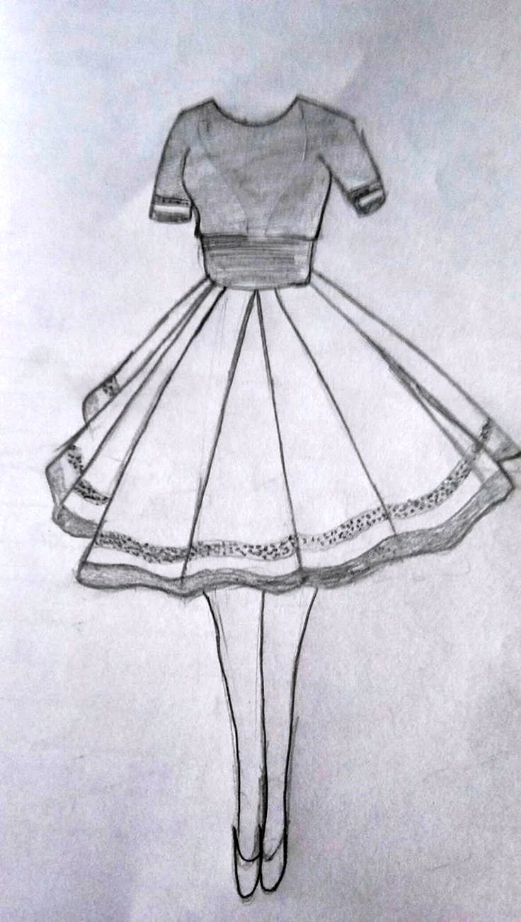 Платье карандашом легко