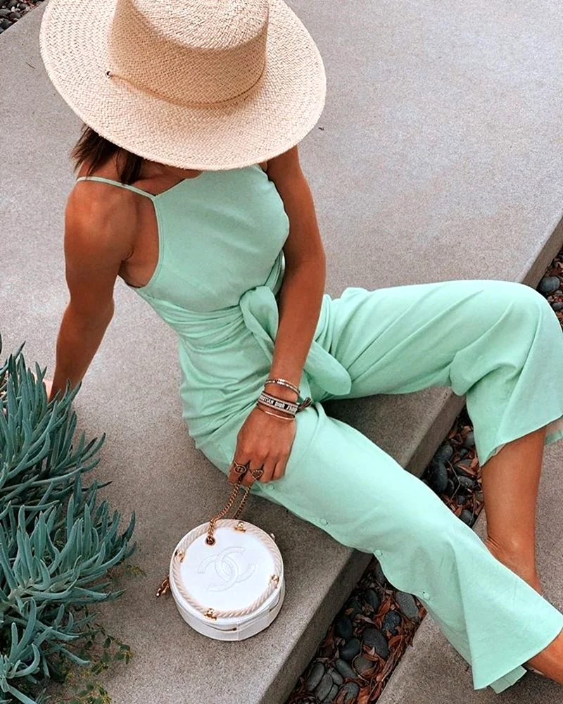 Комбинезон шляпа лето