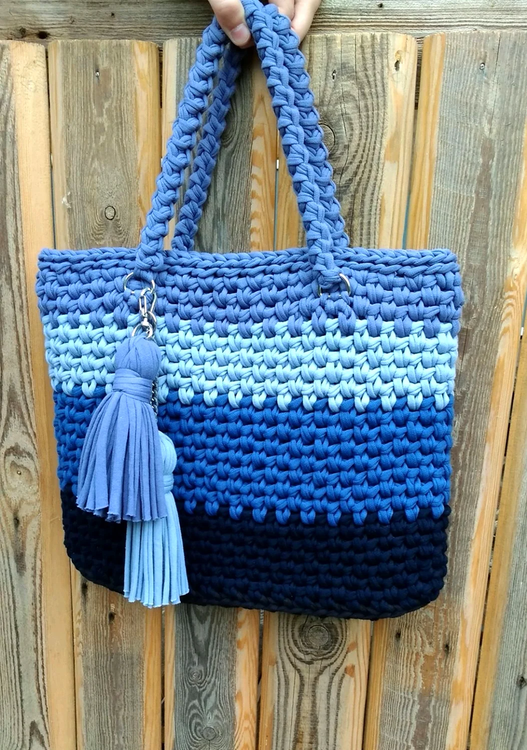 Сумка вязаная