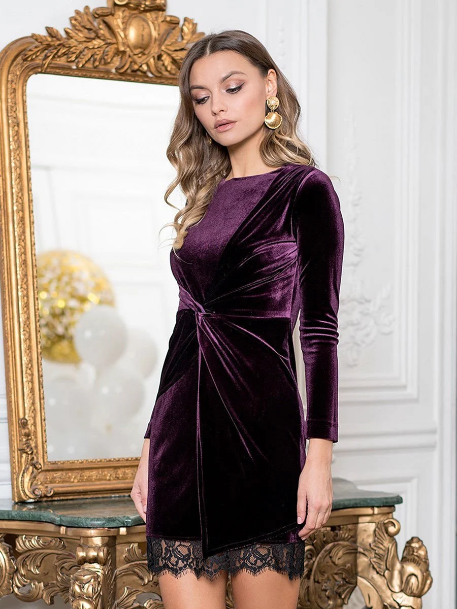 Nicole Farhi платье бархатное