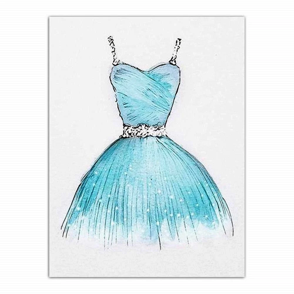 Платья для срисовки