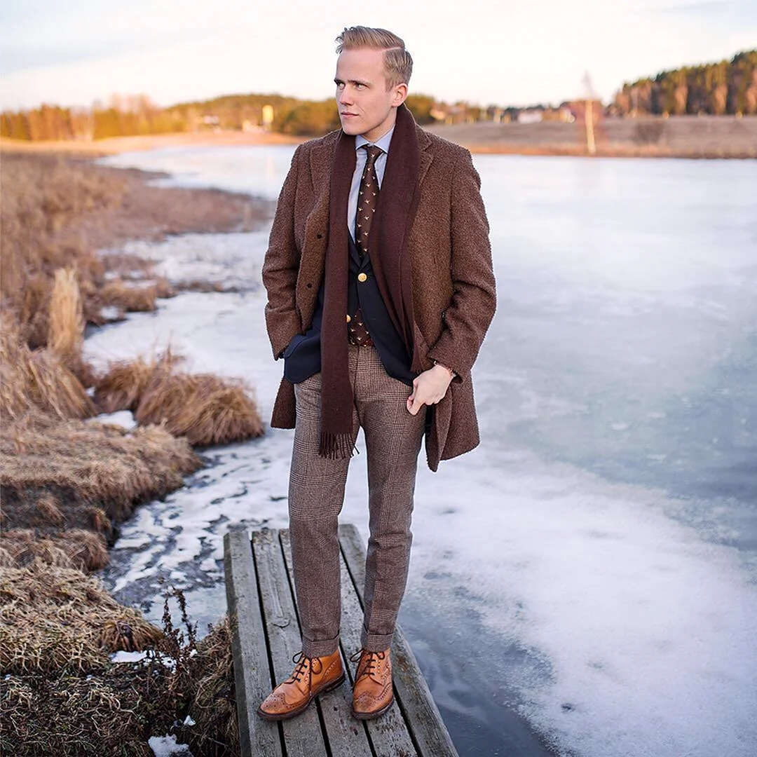 Под коричневые ботинки