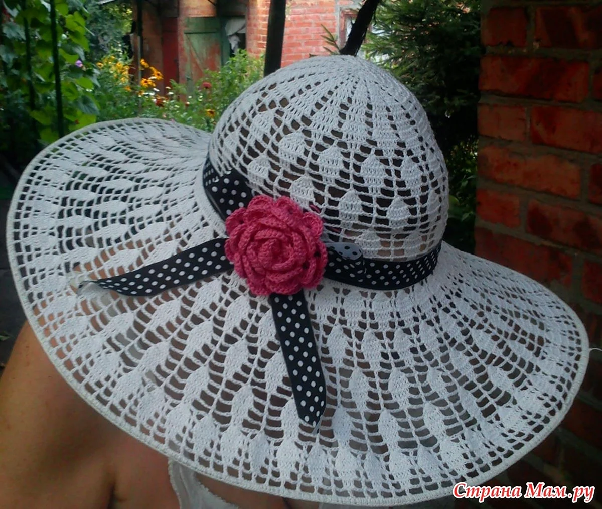 Вязание крючком шляпки для женщин