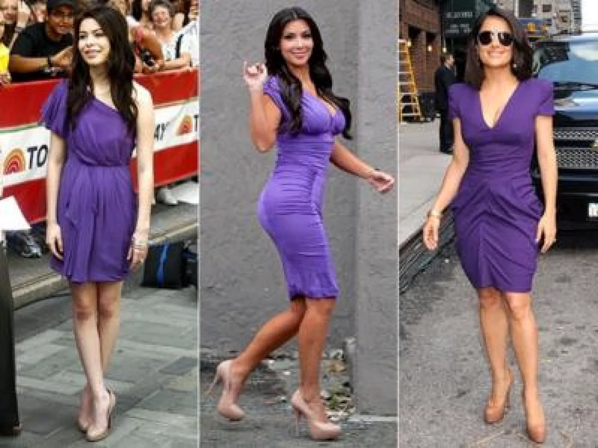 Туфли под фиолетовое платье