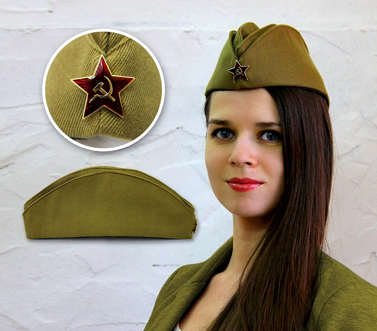 Красная звезда на пилотке