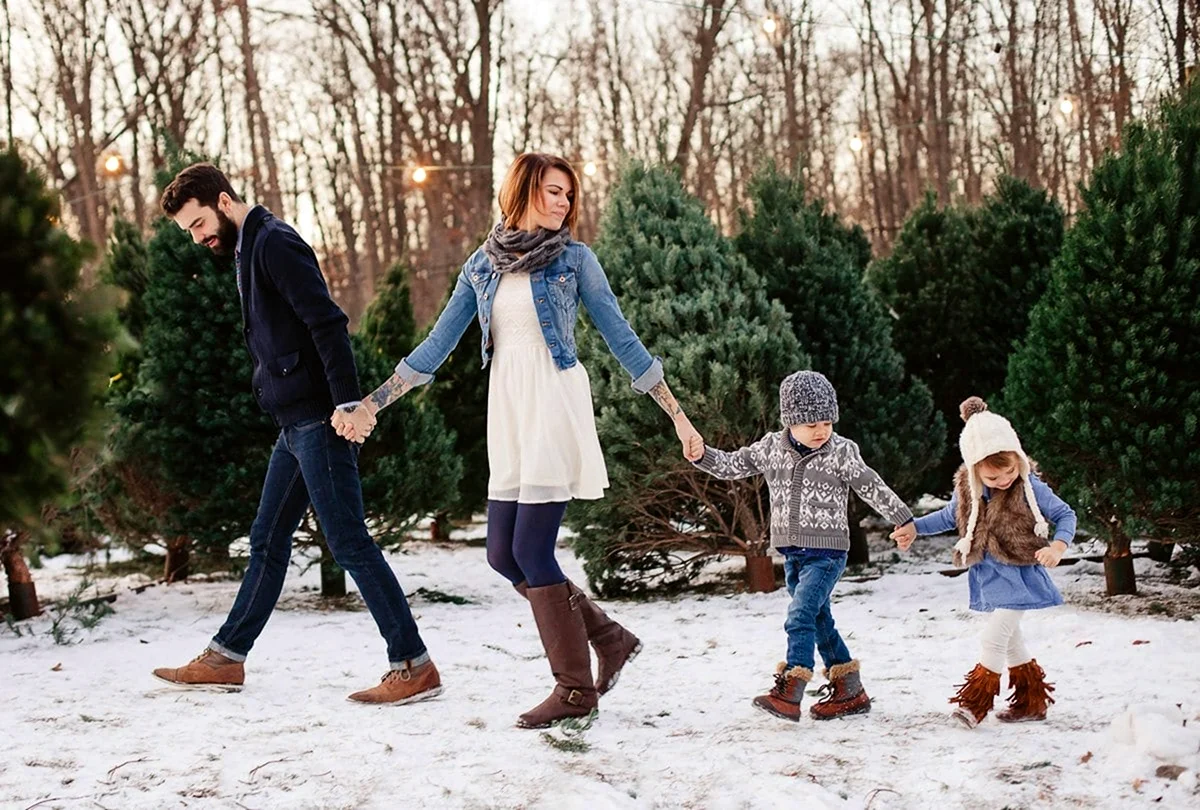 Зимние прогулки с детьми