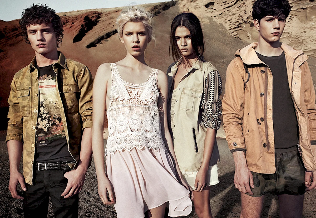 Pull and Bear мужская коллекция