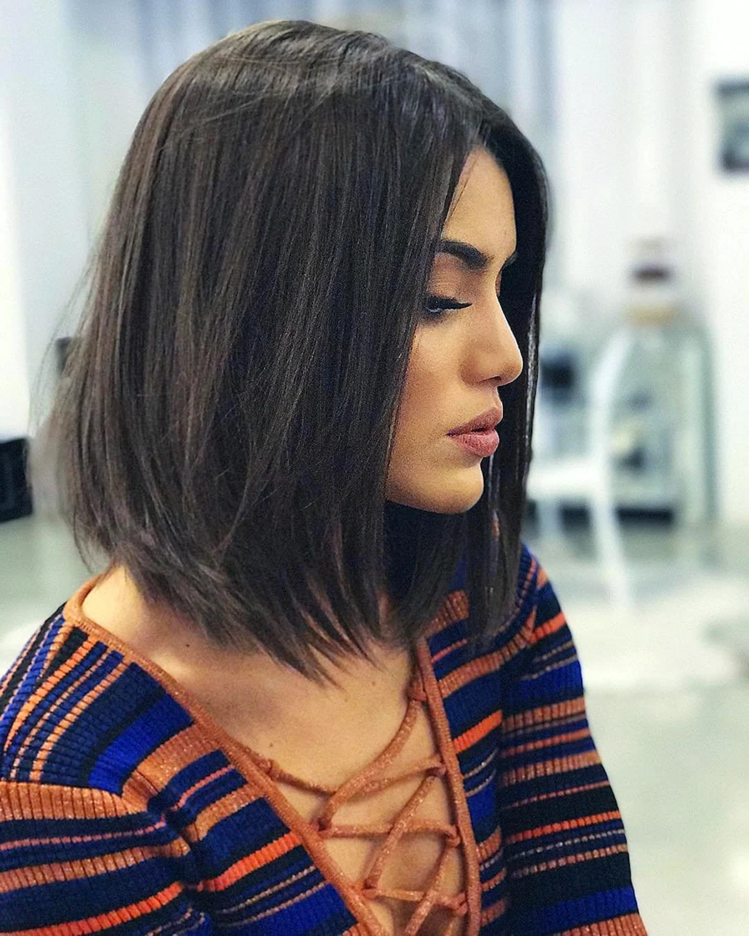 Стрижка Lob long-Bob