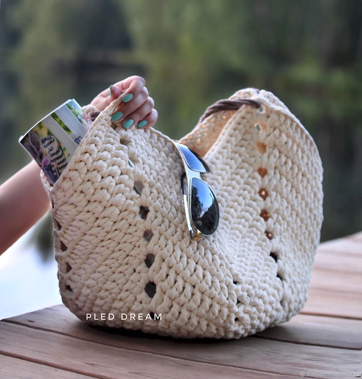 Сумка вязаная