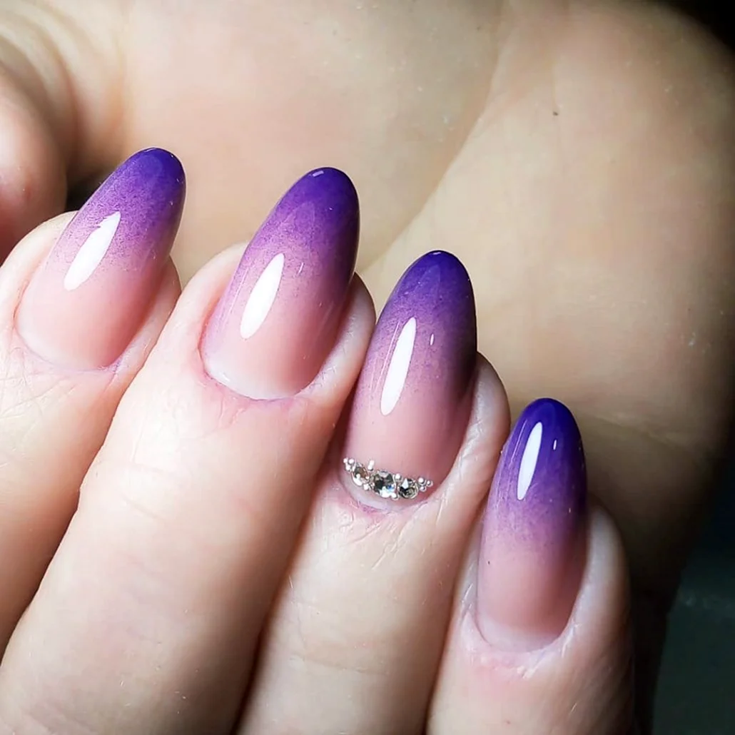 Лавандовый френч миндаль