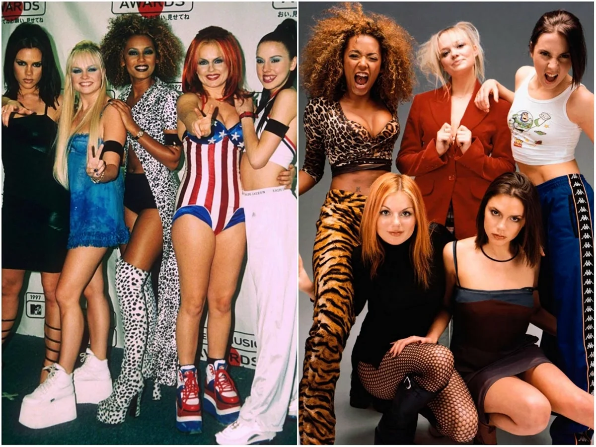 Спайс герлз Наряды